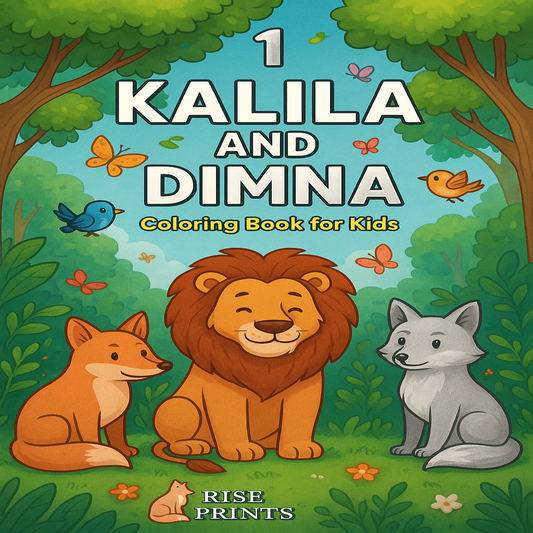 Kalila & Dimna – Coloring Book 1
